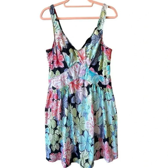 Maxine of Hollywood Other - Maxine of Hollywood Pastel Floral Swim Dress One Piece Size 16